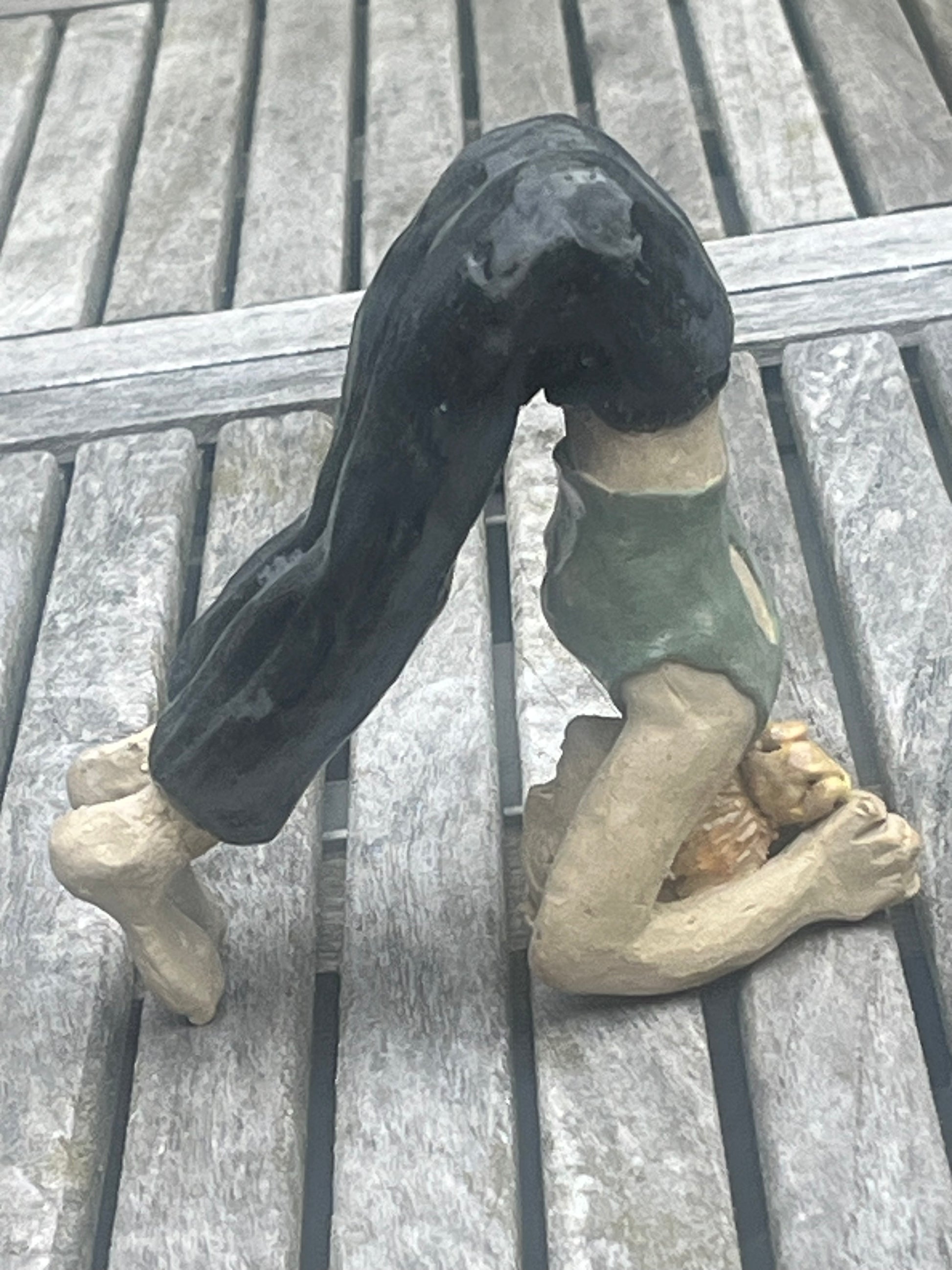 Yogatjej - på väg upp